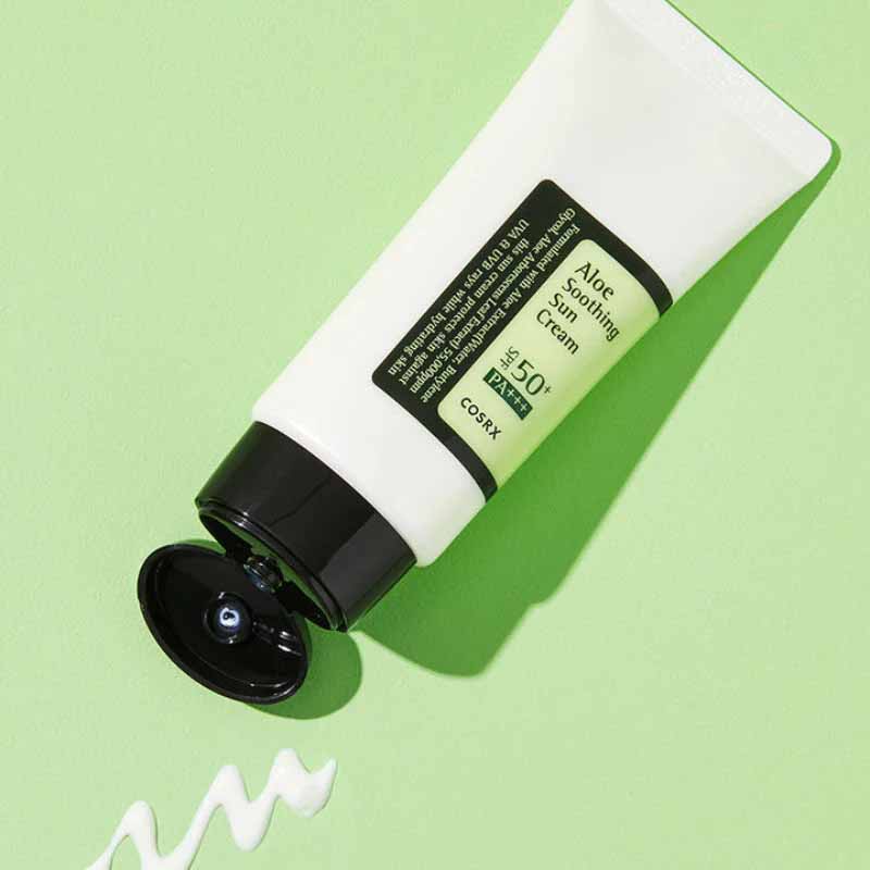 Aloe Soothing Sun Cream SPF50+/ PA+++COSRX – Image 2