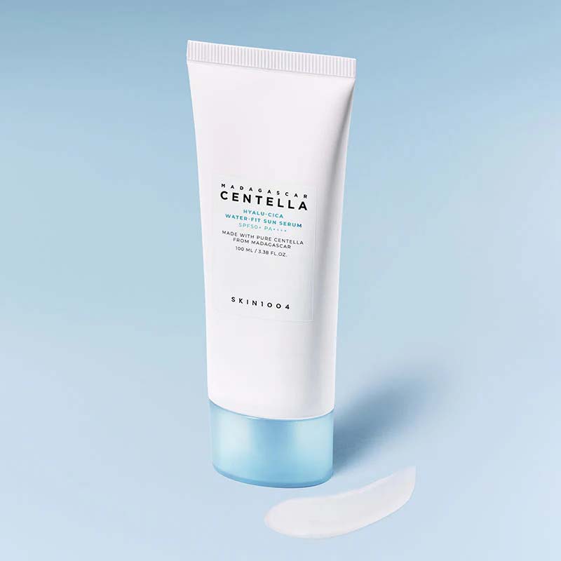 Madagascar Centella Hyalu-Cica Water-Fit Sun Serum SPF50+ PA++++ SKIN1004 – Image 2