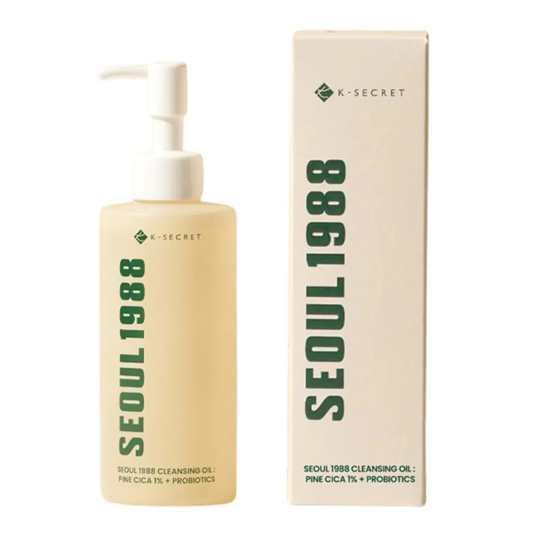 KSECRET - SEOUL 1988™ Cleansing Oil – Pine Cica 1% + Probiotics